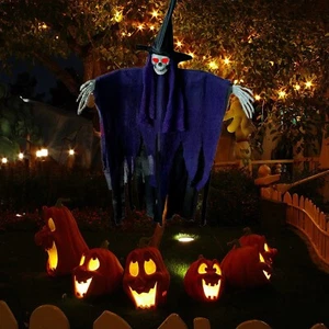 41.3" Halloween Haunted House Ghost Hanging Decoration Skeleton Skull Home Decor - Picture 1 of 4