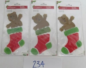 Medias decorativas de gel para ventanas de Navidad - Imagen 1 de 4