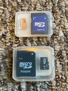 Samsung EVO 32GB Class 10 MicroSD w/ Adapter + 2GB Class 6 MicroSD w/ Adapter - Photo 1 sur 5