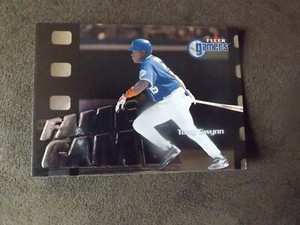 2000 Fleer Gamers Tony Gwynn Fame Game Card