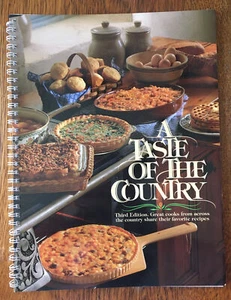 A Taste of The Country Cookbook Home Cooking Homemade Food Traditional - Picture 1 of 7