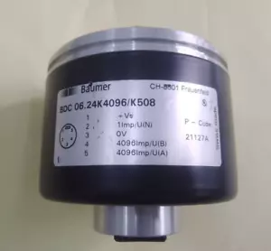 Baumer BDC 06.24K4096/K508 Incremental Rotary Encoder 5690544/000 4096-PPR - Picture 1 of 9