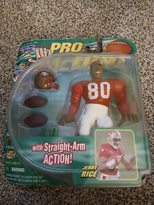 Starting Lineup Jerry Rice SF 49ers #80 Pro Figure # 72505 1999 NFL Damaged Box