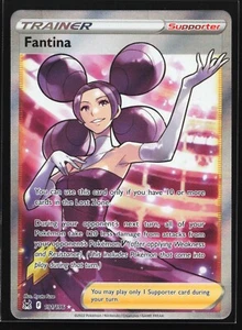 Pokemon Fantina 191/196 Lost Origin Ultra Rare Full Art Holo NM - Picture 1 of 2