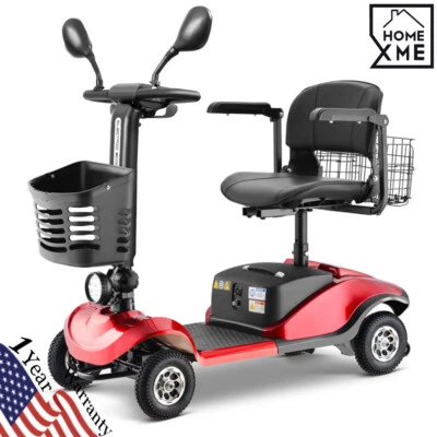 Scooter de Movilidad Plegable 350W para Adultos Todo Terreno 12V 20AH para Mayores Adultos Foto 1 de 4