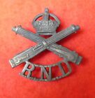 Royal Navy Division Machine Gun Regiment cap badge