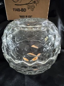 NIB Home Interiors Cut GLASS Votive Tea Candle Holder Burner Set Gift For Mom - Picture 1 of 10