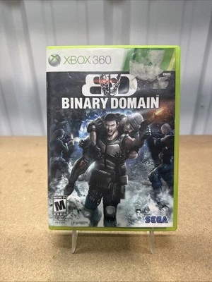 Binary Domain (Microsoft Xbox 360, 2012) Complete CIB Tested & Working - Image 1 of 3