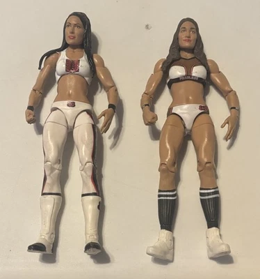 WWE Mattel Battle Pack Bella Twins - Nikki & Brie Bella 6” Loose Figures - Image 1 of 4
