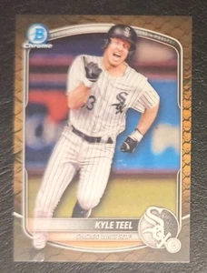 2025 Bowman Kyle Teel Chrome Reptilian Refractor Parallel #BCP-118 - Picture 1 of 2