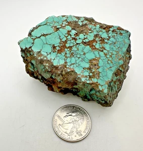Large Natural Rough Cloud Mountain Turquoise Nugget 6 Oz / 850.5 Carats - Picture 1 of 8
