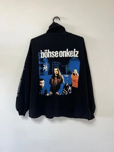Vintage 90er Bohse Onkelz Hoodie selten Pullover Band 100% Baumwolle Herren Gr. L - Bild 1 von 17