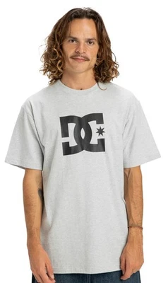 DC Star T-Shirt - Light Heather Grey - New - Image 1 of 2