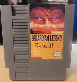 Carro de videojuegos The Guardian Legend Nintendo NES probado