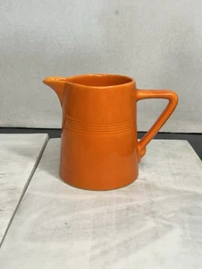 Vintage MCM Harlequin Fiesta Red 22oz Jug Pitcher USA 1938-1959 HLC. Gorgeous! - Picture 1 of 8