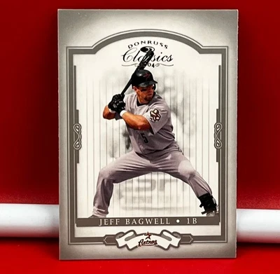 2004 Donruss Classics Collector Baseball Card  Astros Jeff Bagwell #124 - Image 1 of 2