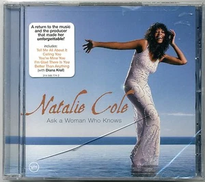 NATALIE COLE ASK A WOMAN WHO KNOWS 2002 VERVE BRAND NEW SEALED JEWELL CASE CRACK - Picture 1 of 2