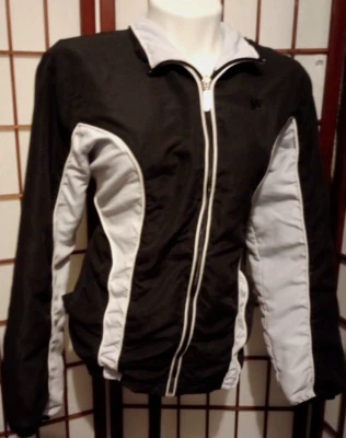 WILSON black windbreaker zip jacket- size S - Image 1 of 4