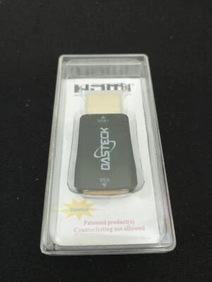 Мини и портативный HDMI штекер на VGA гнездо видео конвертер адаптер - Изображение 1 из 2