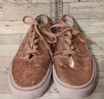 Tênis Airwalk Rosa Glitter Infantil Rieder Pro Meninas Mulheres Tamanho 3 1/2 com Cadarço... - Imagem 1 de 4