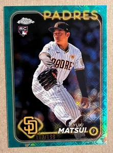 2024 Topps Aqua Logofractor Yuki Matsui (RC) /199 #116 - Picture 1 of 4