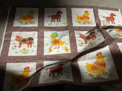 Calico Farm Animal Fabric - Image 1 of 4