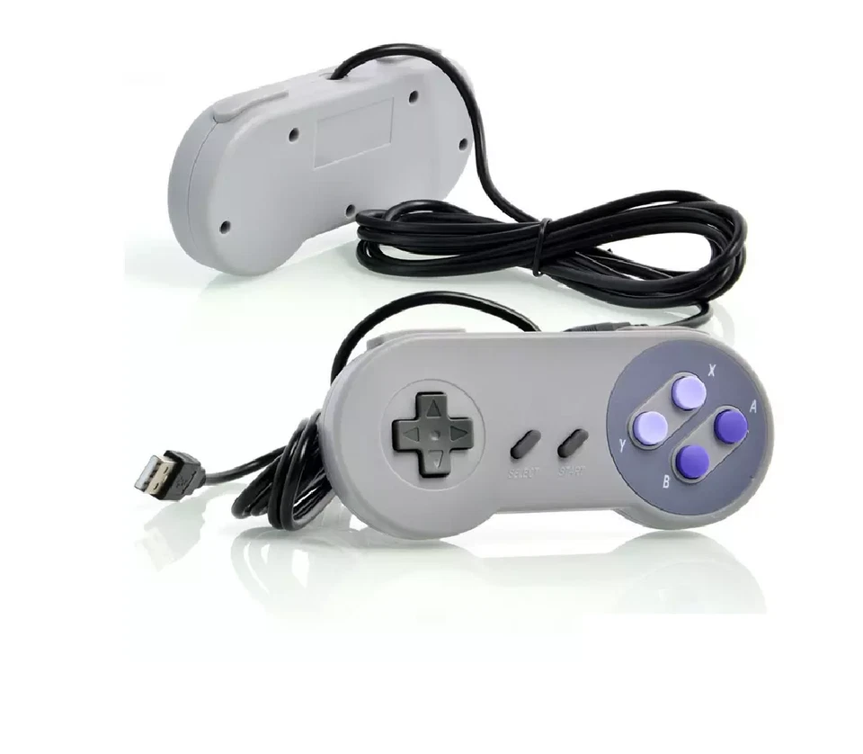 Manette SNES (Super Nes) contrôleur pour PC MAC via USB - version US - Photo 1/4