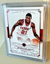 🏀💎 2015 Panini National Treasures Dominique Wilkins Flawless Ruby /15 💎🏀