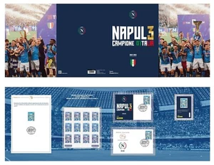 REPUBBLICA 2023 - Napoli campione d'Italia FOLDER (NUOVO) - Picture 1 of 1