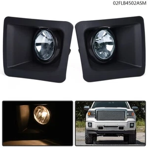 Luces antiniebla de conducción para parachoques GMC Sierra 1500 2014-2015 izquierda+derecha nuevas - Imagen 1 de 12