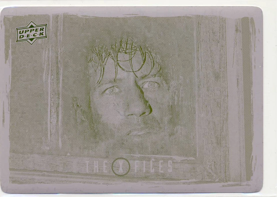 2019 X-Files UFOs & Aliens Printing Plate 69 Season 2 Episode 17 Mulder - Image 1 of 1