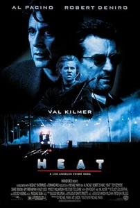 Heat movie poster (b)  - 11 x 17 inches - Al Pacino, Robert De Niro, Val Kilmer - Picture 1 of 1