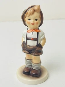 Goebel Hummel Figurine #630 FOR KEEPS Boy Germany TMK 7 - Picture 1 of 8