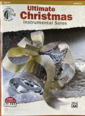 Ultimate Christmas Instrumental Solos Alfred's Play Along CD for Clarinet Music  - Image 1 of 4
