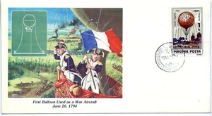 Hungría 1983 Primer Día Cubierta Globo Militar Historia #C439 Budapest Cachet - Imagen 1 de 2