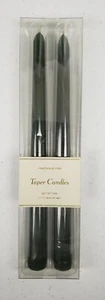 2 candele coniche soglia senza profumo verde - Foto 1 di 7