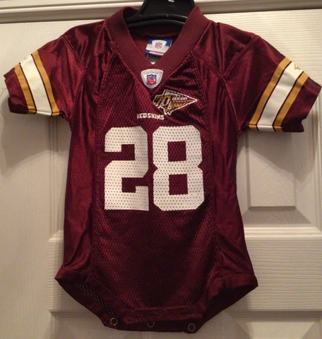 Darrell Green #28 Washington Redskins Reebok 70th Anniv Infant One Piece 12 Mnth Cover