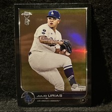 2022 Topps Chrome Ben Baller Julio Urias Los Angeles Dodgers #3