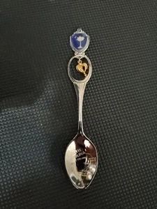 South Carolina Palmetto Souvenir Spoon With Dangling Palm Map+ - Picture 1 of 1