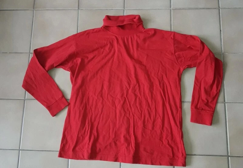 12 ans 14 ans sous pull rouge - Photo 1/1