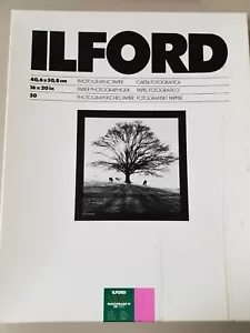Ilford MGIV 16"x20" Hochglanz 2xGewicht FB Fotopapier. Teilbox 6 Pfund 3 Unzen Lesen! - Bild 1 von 3