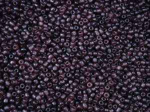 Seed Beads 4mm Matte Dark Plum 100g Glass Spacer DIY Jewelry - Picture 1 of 1