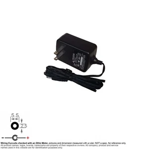 Power Adapter AC DC 5521 12Vdc DC12V 12V 0.8A 0~1A Hon Kwang HK-C110-A12 - Picture 1 of 3