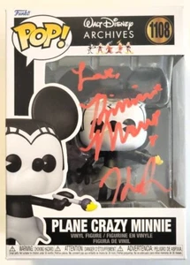 Kaitlyn Robrock handsigniert signed beschriftet Funko Pop JSA Minnie Mouse #1108 - Bild 1 von 6
