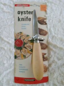 Vintage FAIRGROVE NO 167 Clam Oyster Shucking Knife 1982 JAPAN New Old Stock 