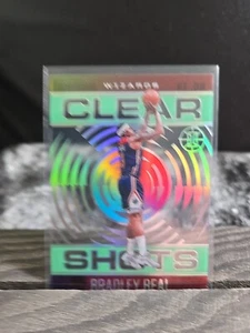 2020-21 Panini Illusions Emrald GreenAcetate Clear Shots Bradley Beal Wizards 🔥 - Picture 1 of 4