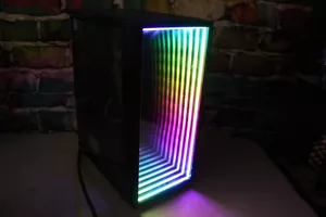 Custom RGB Gaming Desktop PC Intel Core i7 3.40 Quad 32 GB SSD Nvidia RTX 3060 - Picture 1 of 8