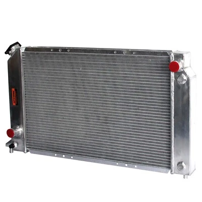 Radiador 3 fileiras 1531 SPAWON para Chevrolet LUV 1998-05 S10 1994-03 GMC Sonoma L4 AT - Imagem 1 de 4