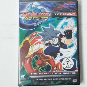 Beyblade G Revolution Vol. 2 The Revolution Begins 2004 DVD Let It Rip - Picture 1 of 3