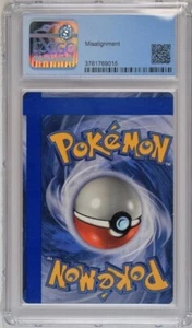 Fire Energy 98/102 Pokemon Base Set CGC 8 Misalignment + Inversion Error - Picture 1 of 2